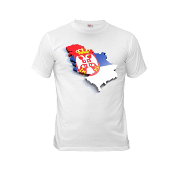 Majica Srbija 3D